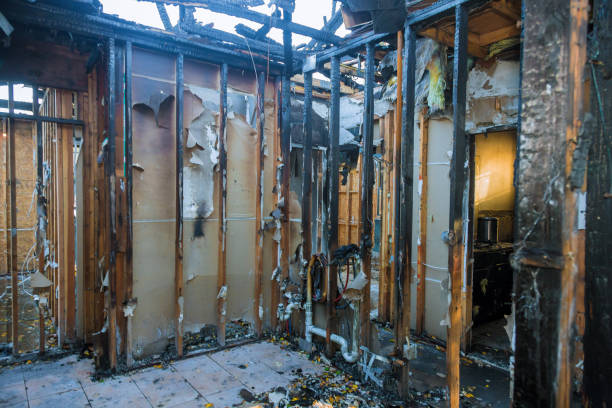 Professional Emergency Fire Cleanup technician working in Wenonah, NJ